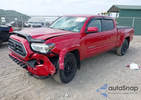 2022 Toyota Tacoma Sr5 V6 из США, поврежденный, VIN 3TYDZ5BNXNT012324